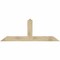 Ekena Millwork Portland Rough Sawn Timber Gable Bracket, Douglas Fir, 72"W x 27"H x 2"D x 6"F, 9/12 Pitch GBW072X27X0206POR00RDF - alternate 1